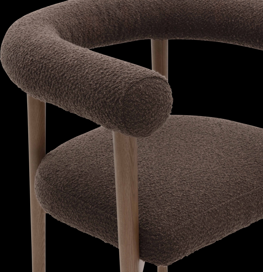 Calewood Dark Brown Arm Chair - Thumbnail - Image 6