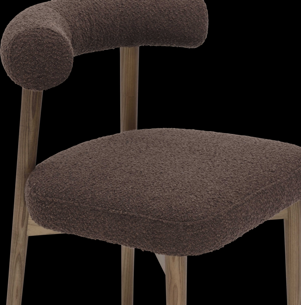 Calewood Dark Brown Side Chair - Thumbnail - Image 2
