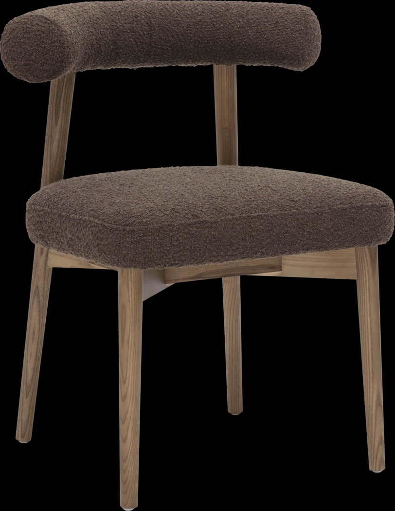 Calewood Dark Brown Side Chair - Thumbnail - Image 1