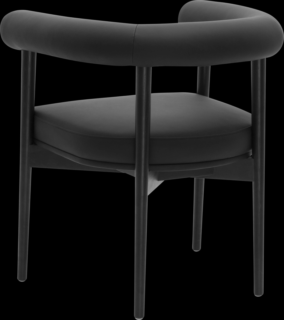 Calewood II Black Arm Chair - Thumbnail - Image 4