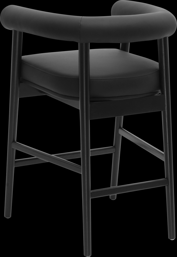 Calewood II Black Counter Height Stool - Thumbnail - Image 4