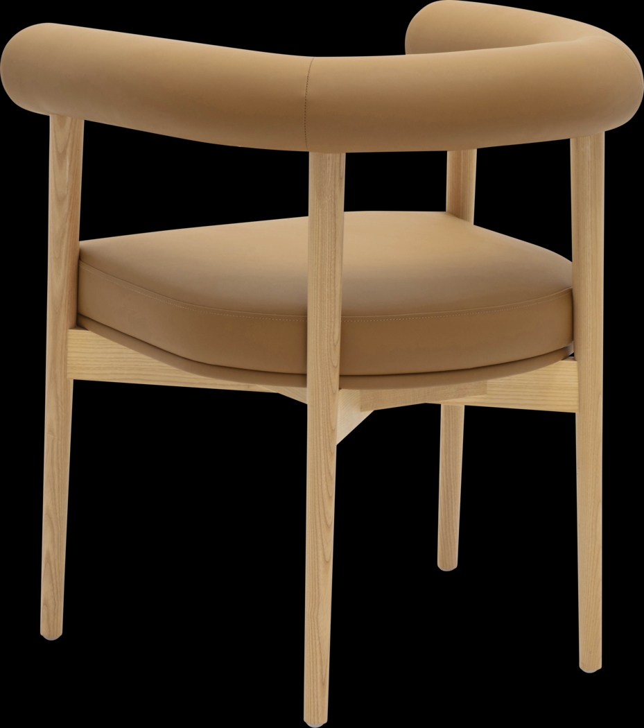 Calewood II Cognac Arm Chair - Thumbnail - Image 3