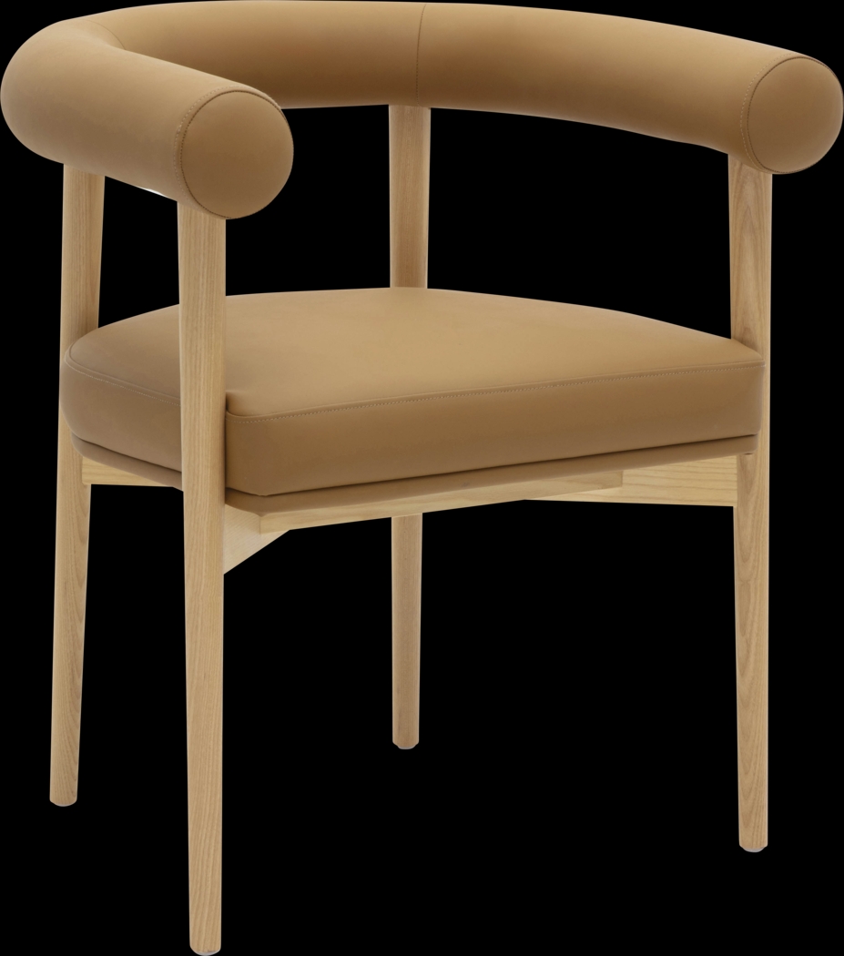Calewood II Cognac Arm Chair - Thumbnail - Image 1