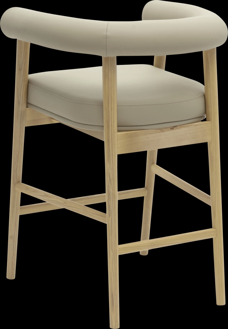 Calewood II Taupe Counter Height Stool - Thumbnail - Image 3