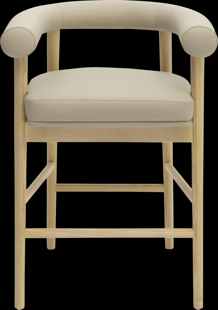 Calewood II Taupe Counter Height Stool - Thumbnail - Image 4