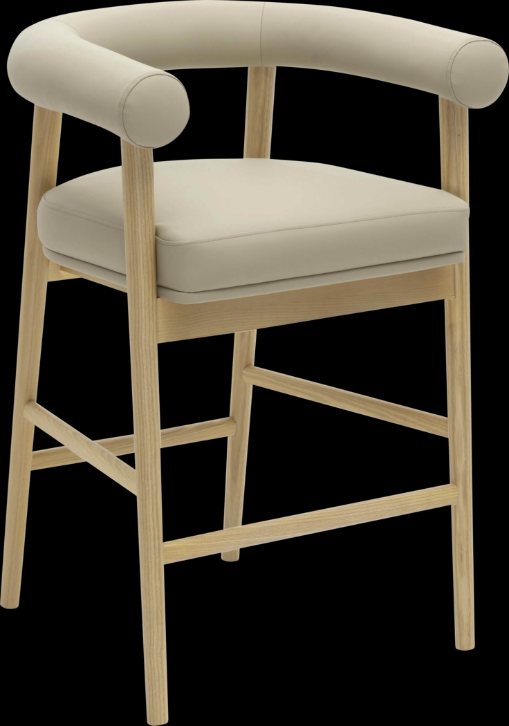 Calewood II Taupe Counter Height Stool - Thumbnail - Image 1