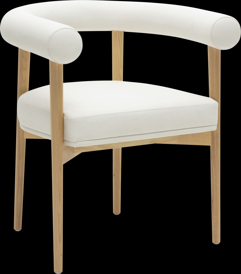 Calewood II White Arm Chair - Thumbnail - Image 1
