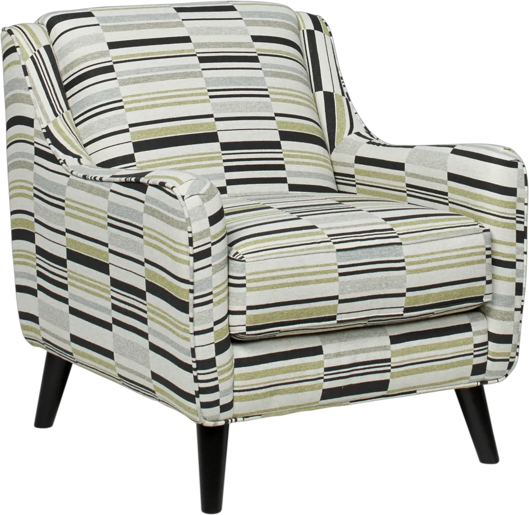 Calgary Heights Beige Accent Chair - Thumbnail - Image 1