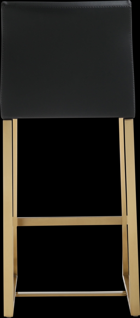 Caliael Black Counter Height Stool, Set of 2 - Thumbnail - Image 3