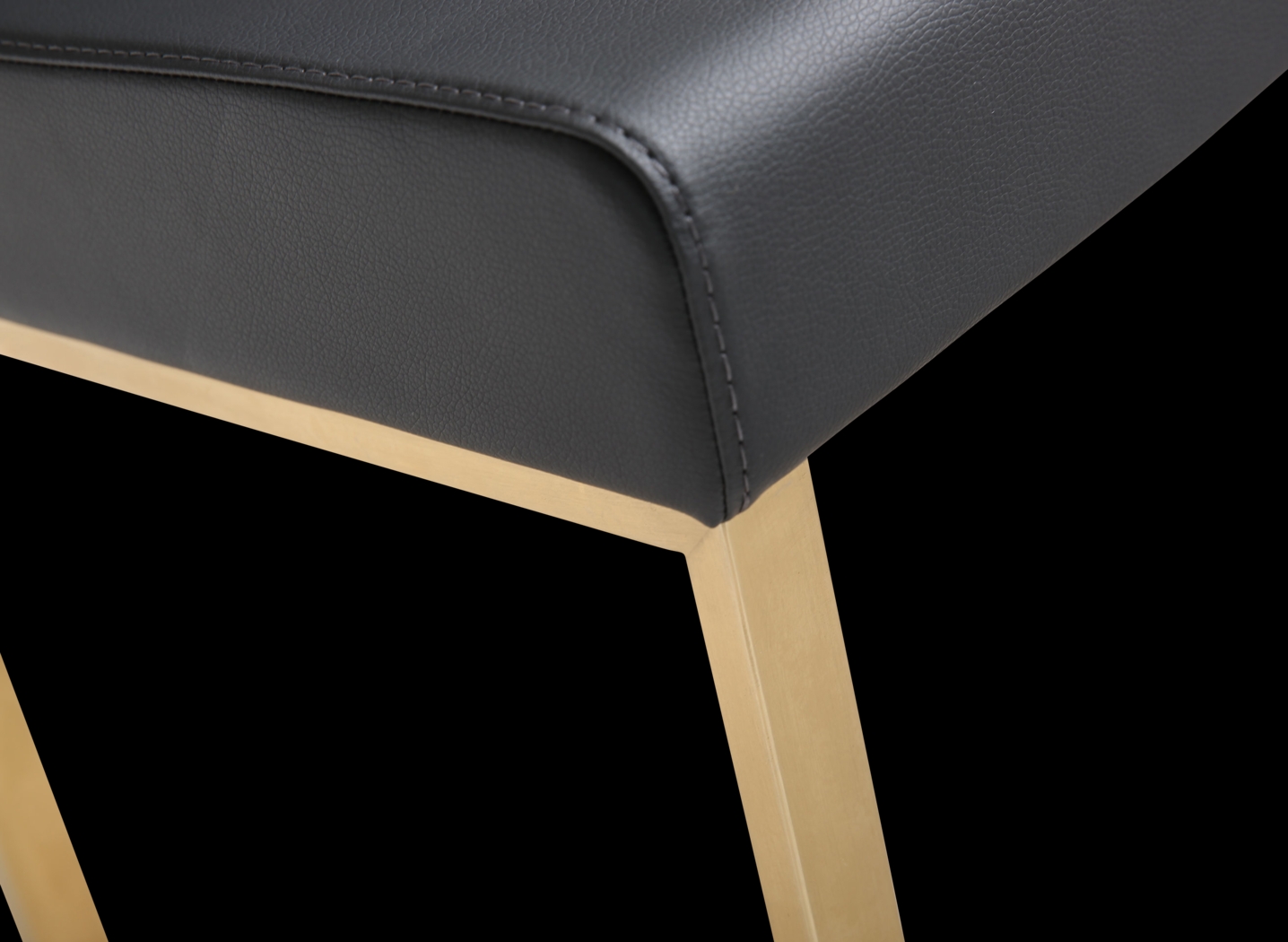 Caliael Black Counter Height Stool, Set of 2 - Thumbnail - Image 4