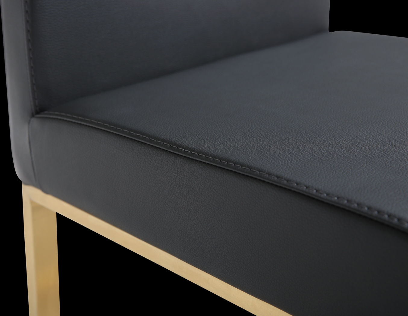 Caliael Black Counter Height Stool, Set of 2 - Thumbnail - Image 5