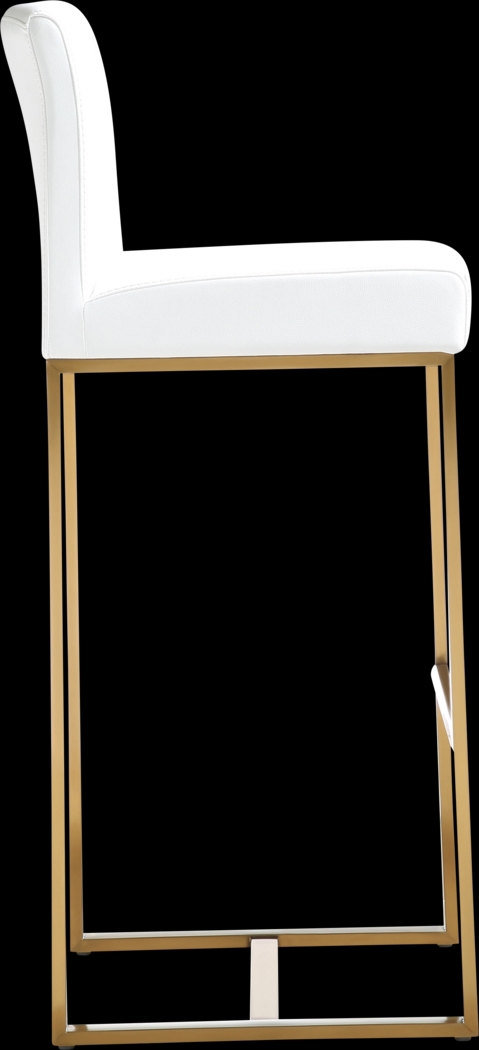 Caliael White Barstool, Set of 2 - Thumbnail - Image 3