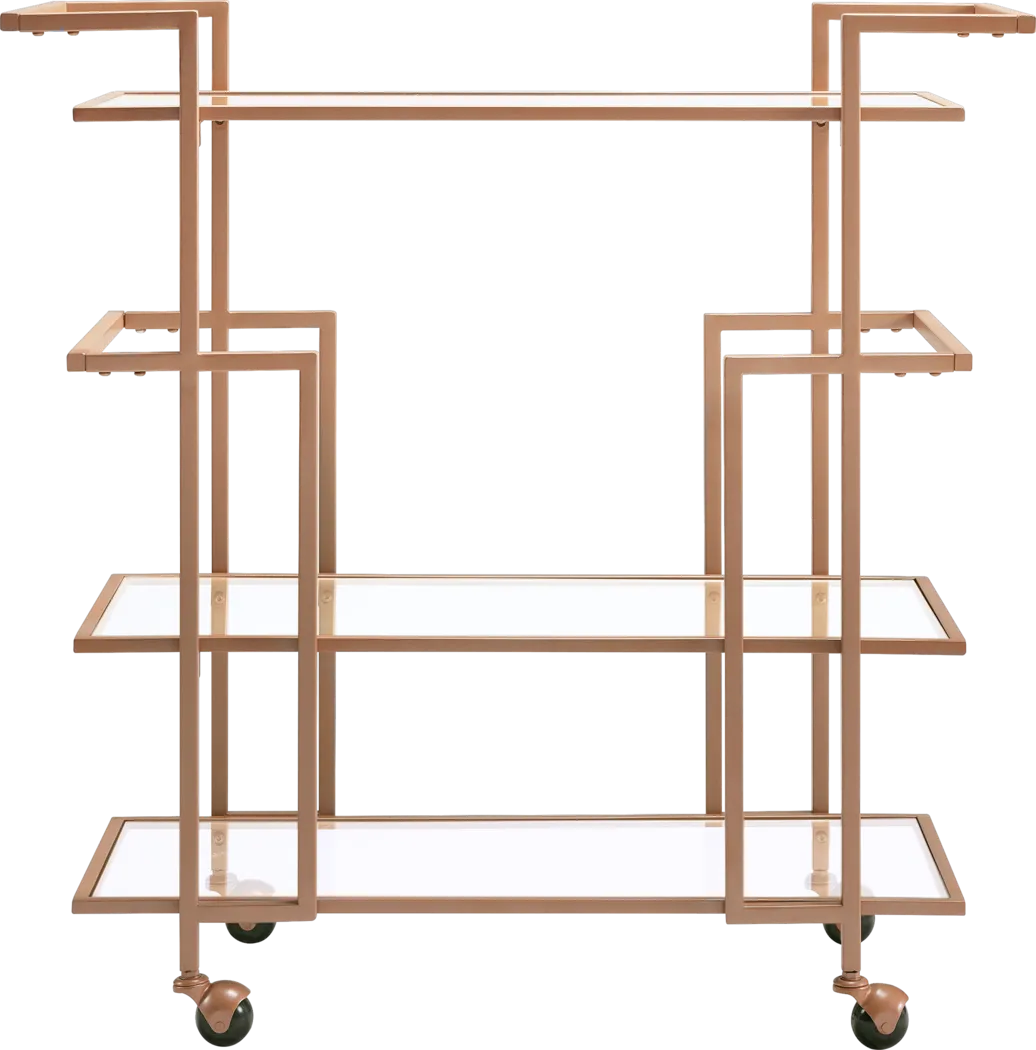 Caliark Copper Bar Cart - Thumbnail - Image 3