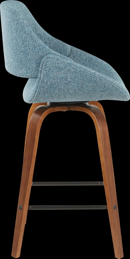 Caliborne Blue Counter Height Stool, Set of 2 - Thumbnail - Image 3