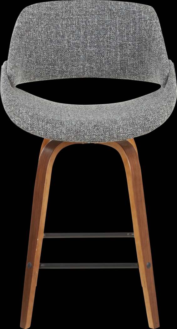 Caliborne Gray Counter Height Stool, Set of 2 - Thumbnail - Image 2