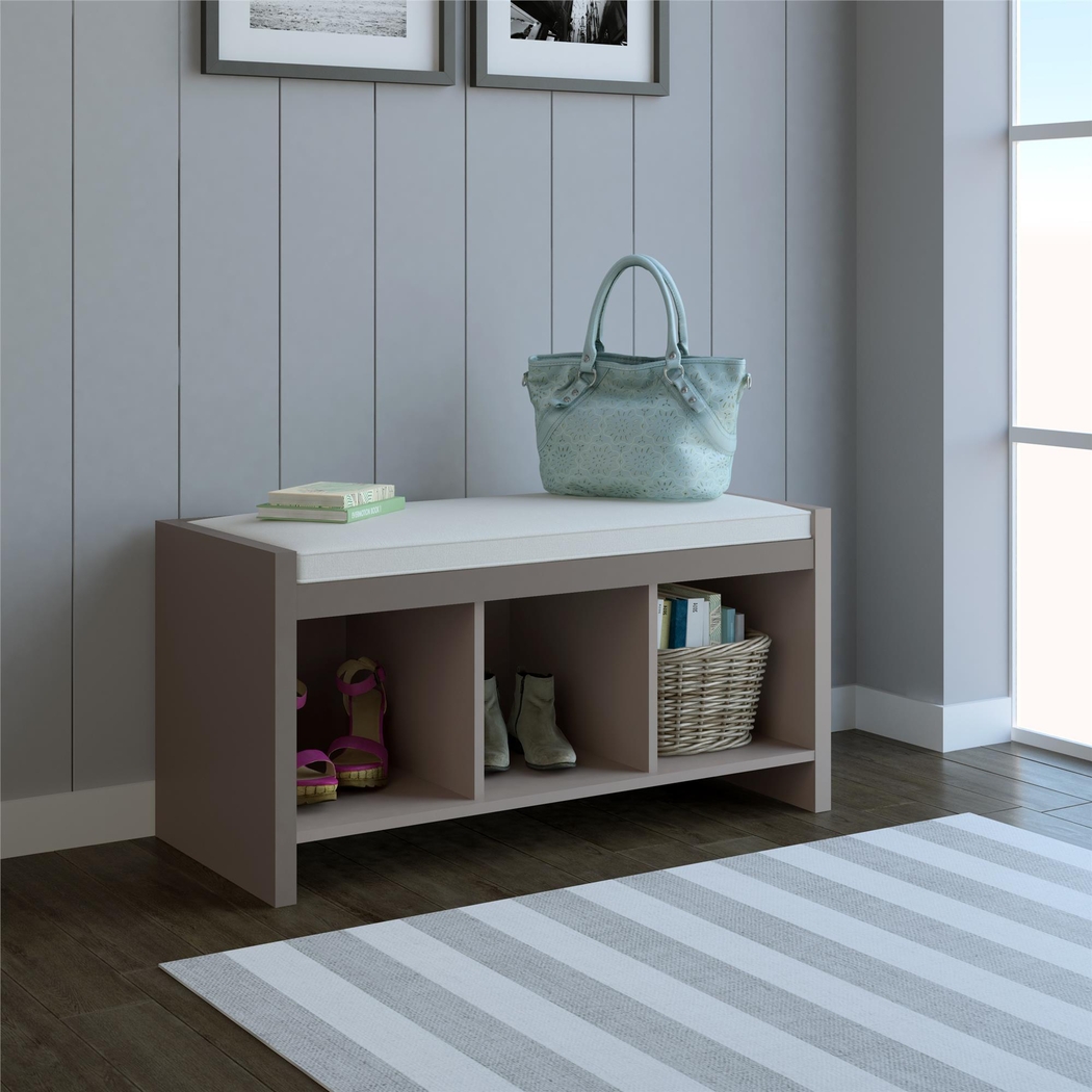 Calice Beige Accent Bench - Thumbnail - Image 7