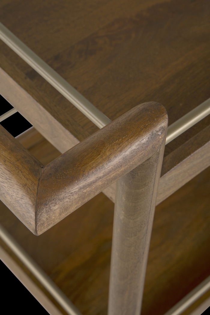 Calie Brown Bar Cart - Thumbnail - Image 6