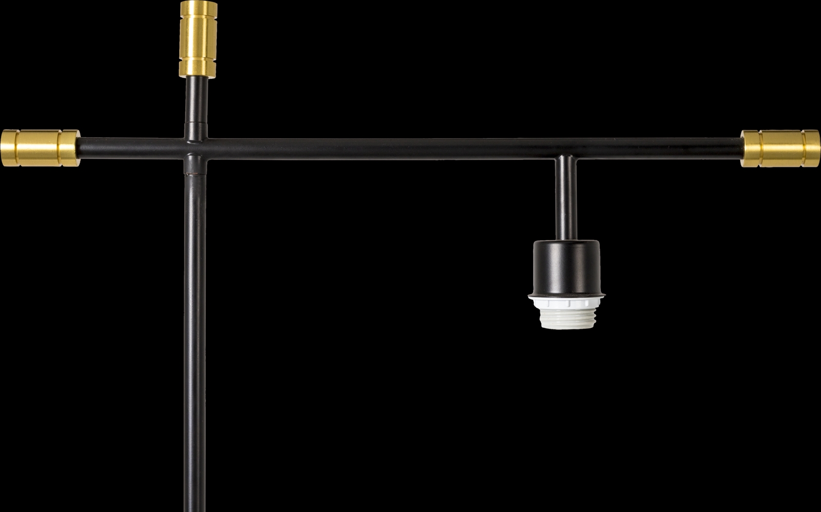 Calie Loop Black Floor Lamp - Thumbnail - Image 4