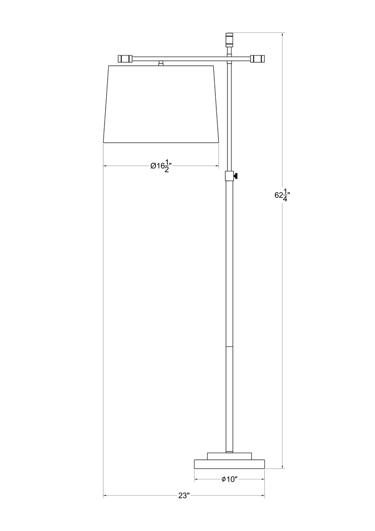 Calie Loop Black Floor Lamp - Thumbnail - Image 8