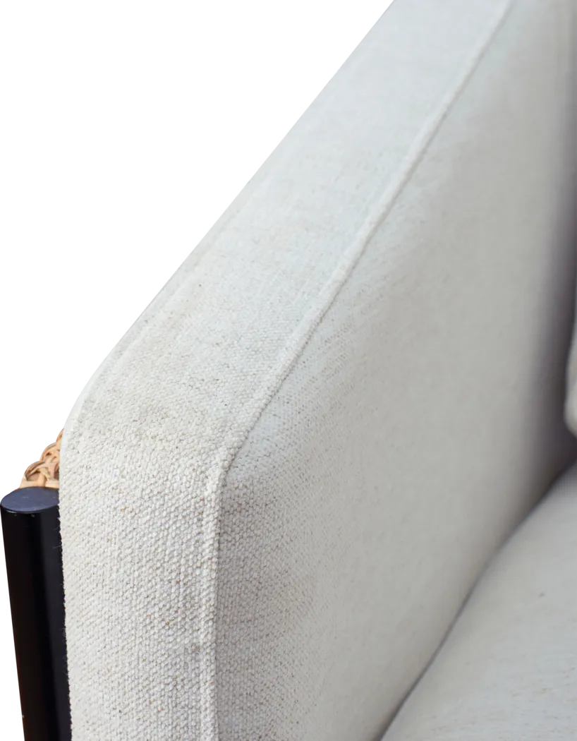 Caligei White Accent Chair - Thumbnail - Image 7