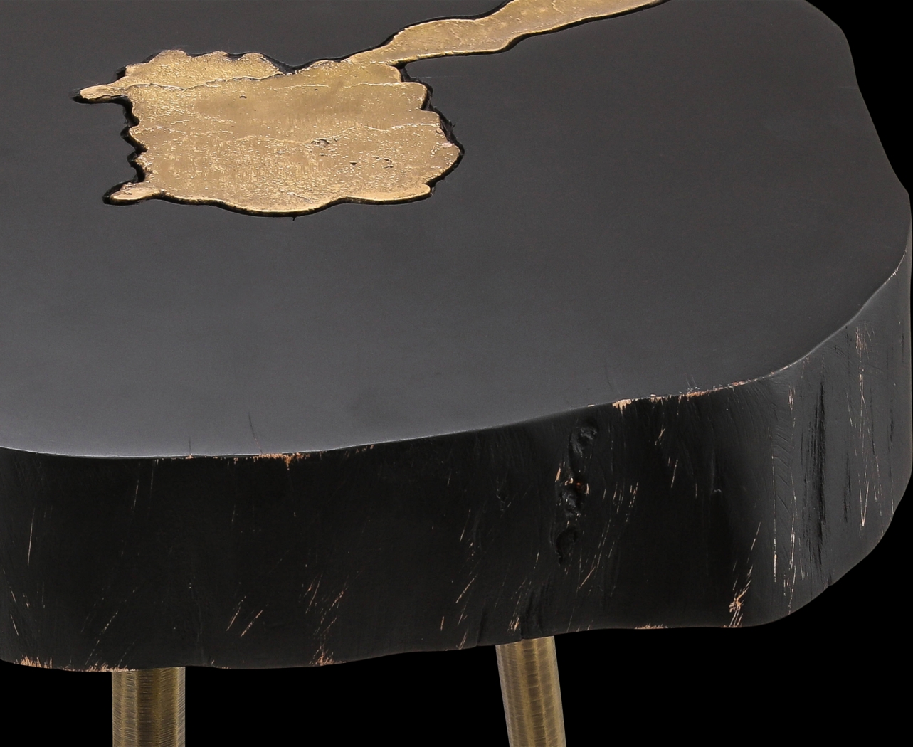 Calina Elle Black End Table - Thumbnail - Image 3