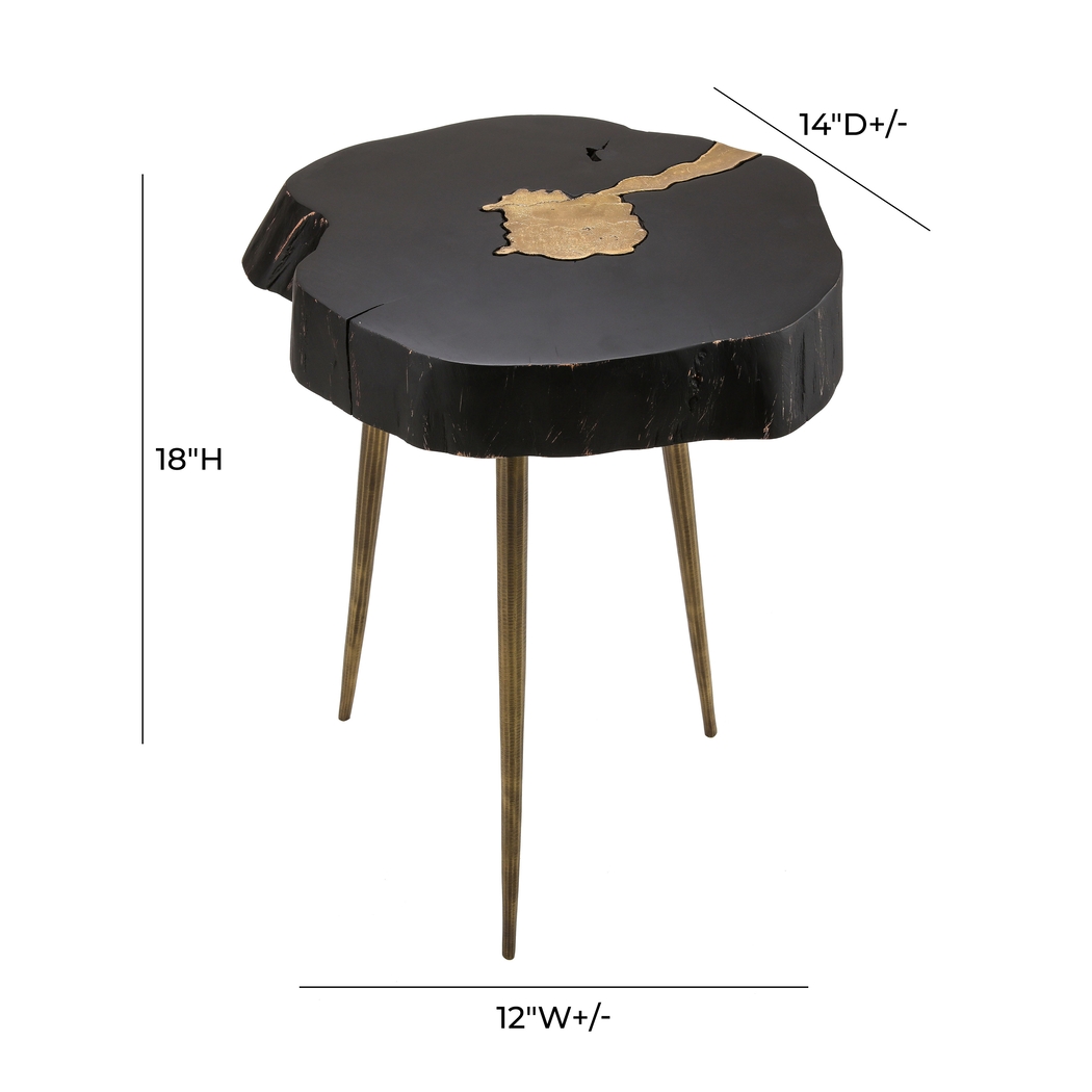 Calina Elle Black End Table - Thumbnail - Image 4