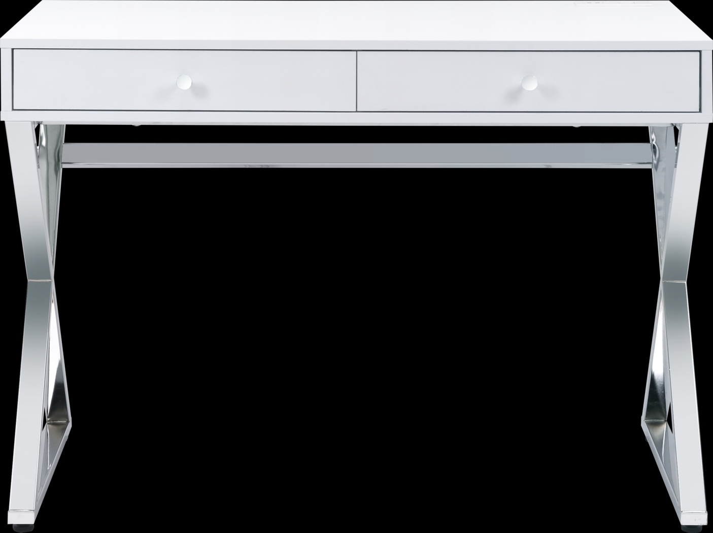 Calinne White Desk - Thumbnail - Image 3