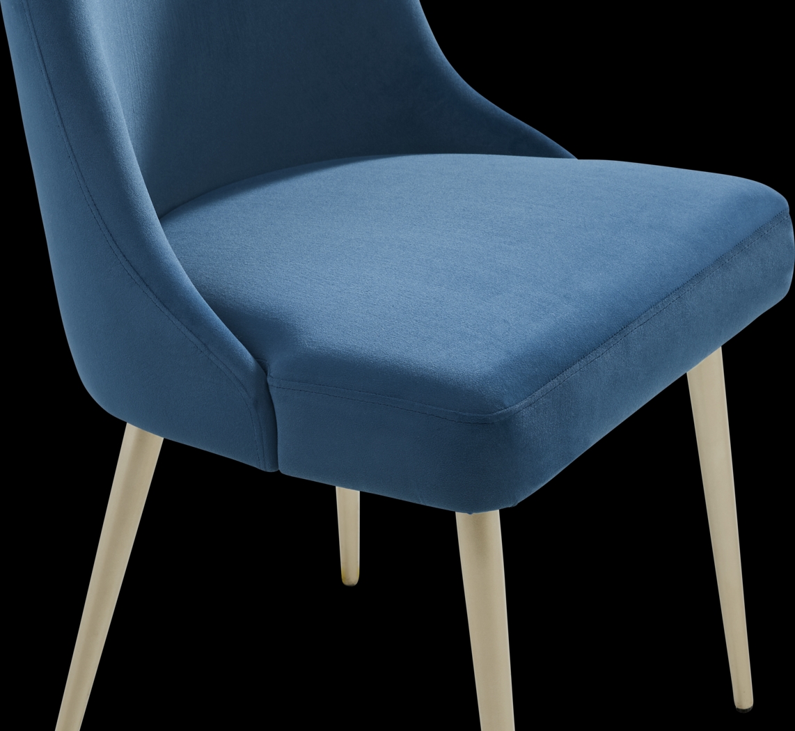 Calisi Blue Side Chair - Thumbnail - Image 4