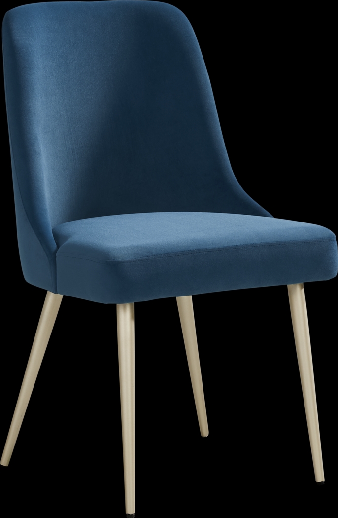 Calisi Blue Side Chair - Thumbnail - Image 1