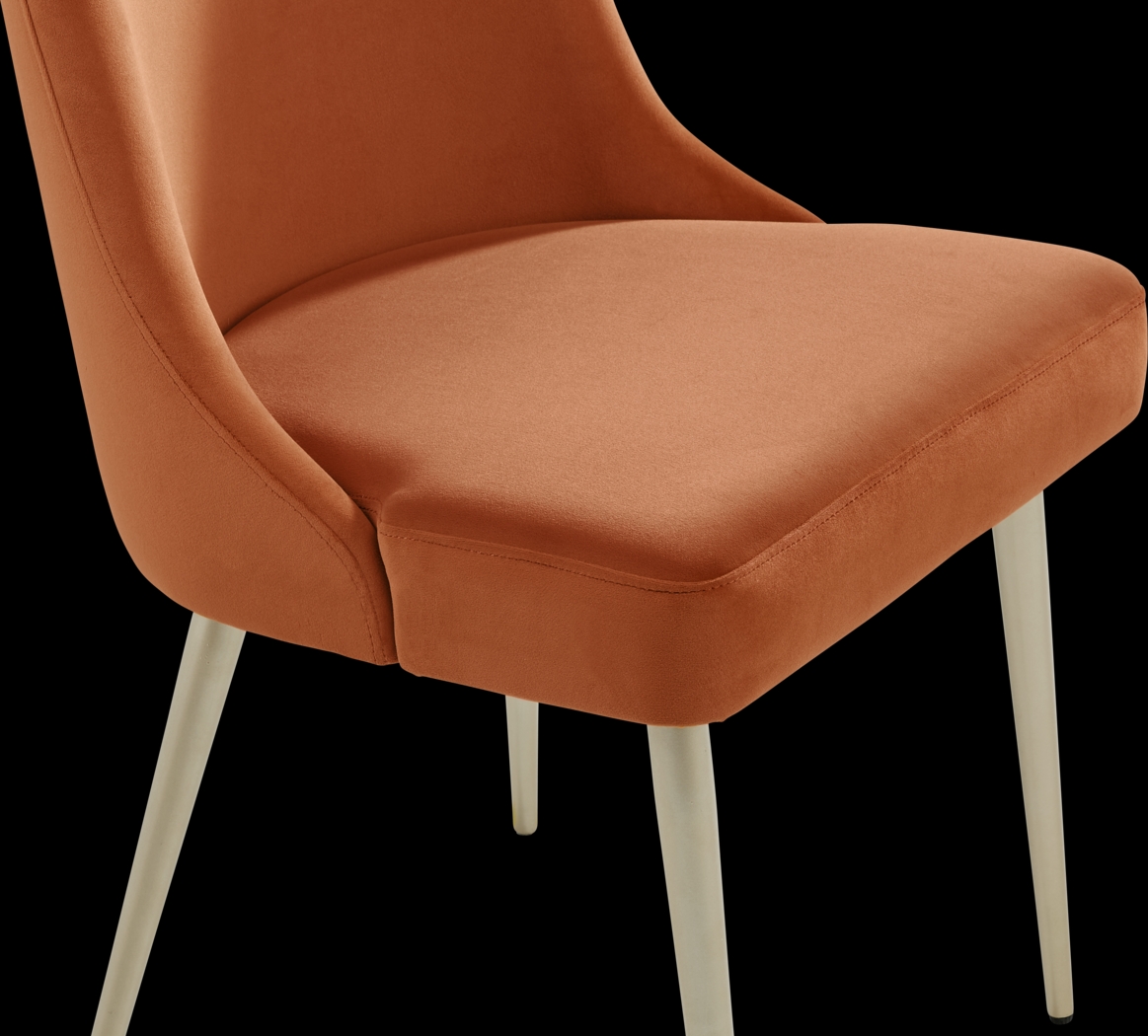 Calisi Orange Side Chair - Thumbnail - Image 4
