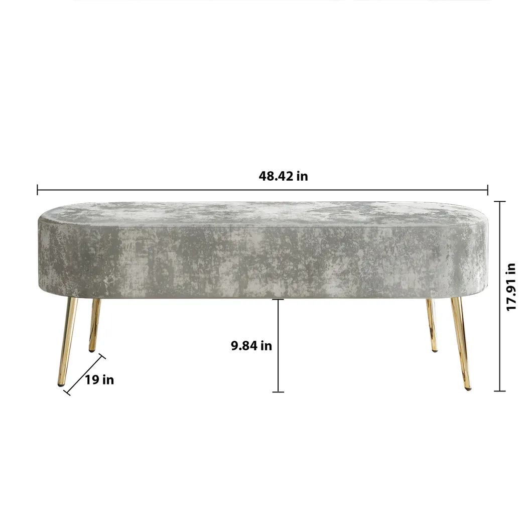 Calista Silver Sofa Set - Image 6