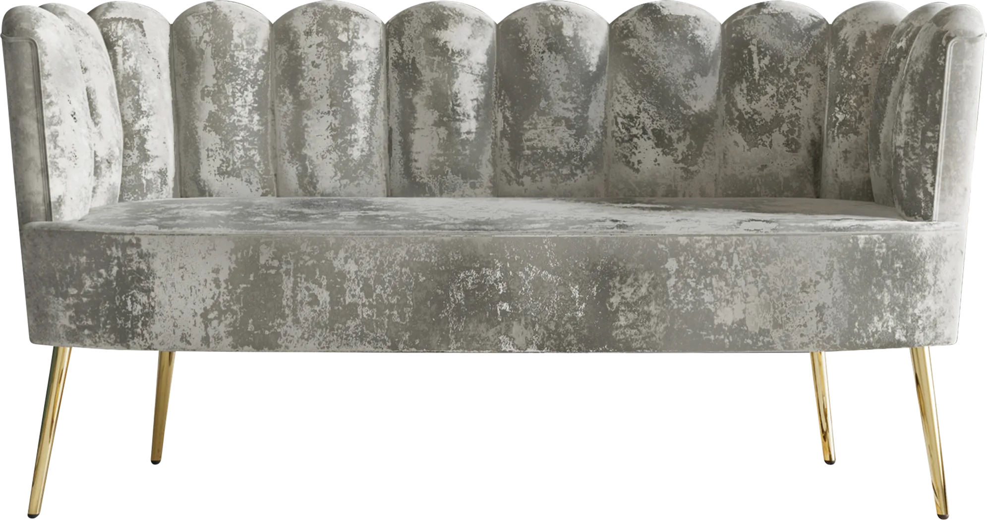 Calista Silver Sofa Set - Image 9