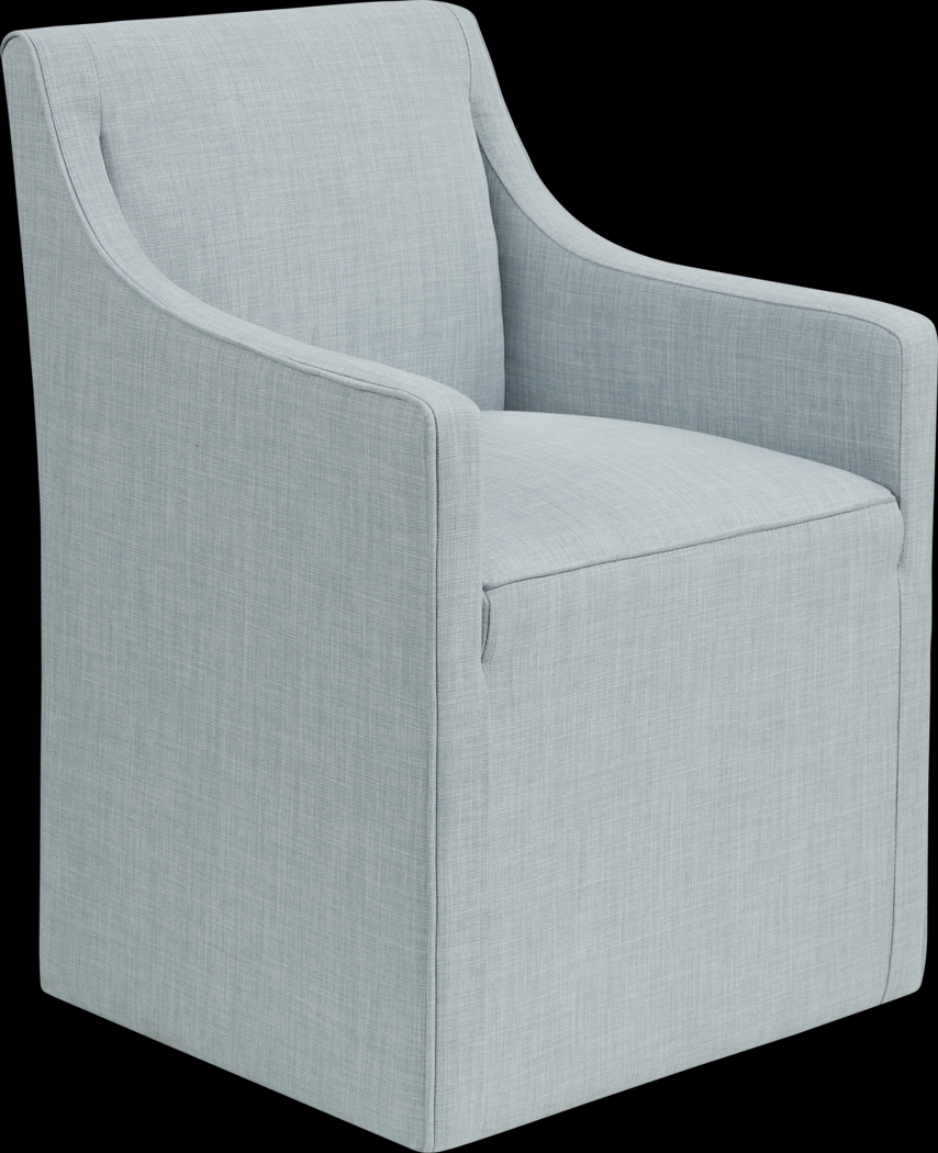 Calixto Blue Arm Chair - Thumbnail - Image 1