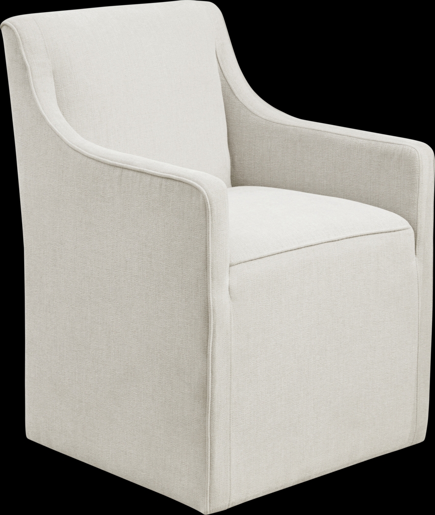 Calixto Cream Arm Chair - Thumbnail - Image 1