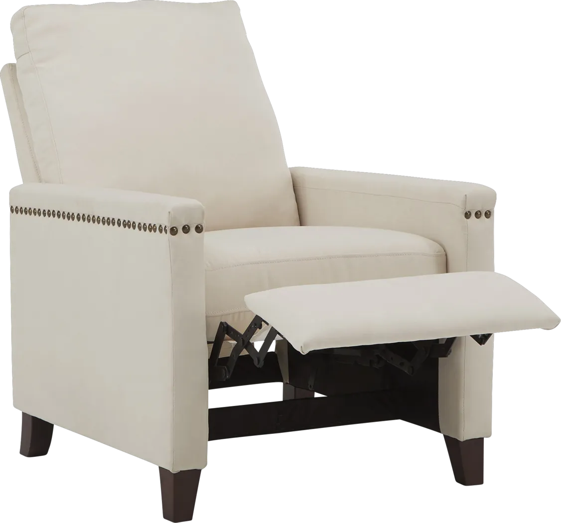 Caliza Beige Pushback Recliner - Thumbnail - Image 2