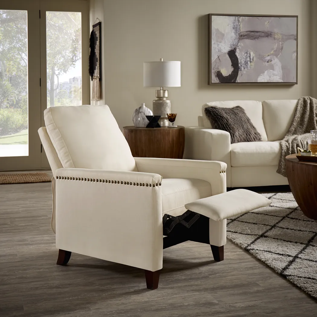 Caliza Beige Pushback Recliner - Thumbnail - Image 9