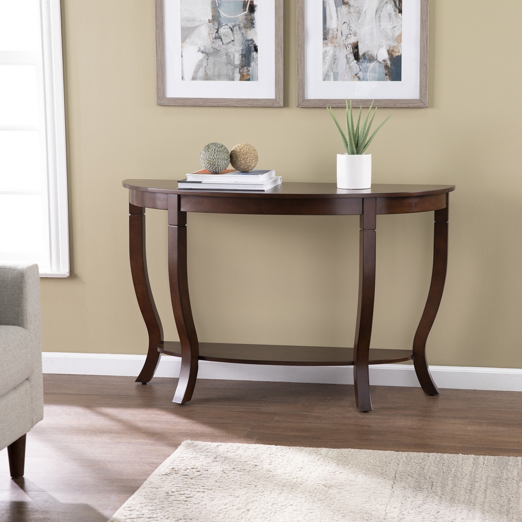 Callaburn Brown Console Table - Thumbnail - Image 4