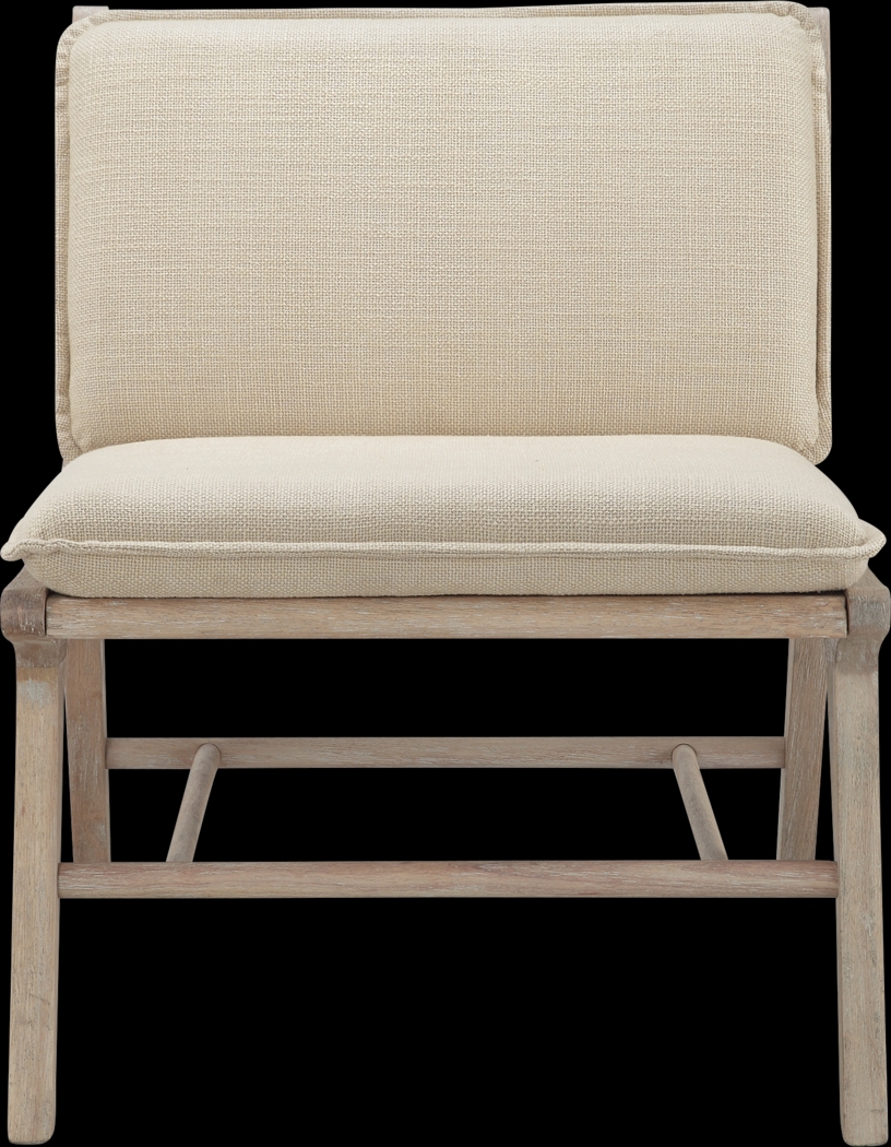 Callanish Beige Accent Chair - Thumbnail - Image 2