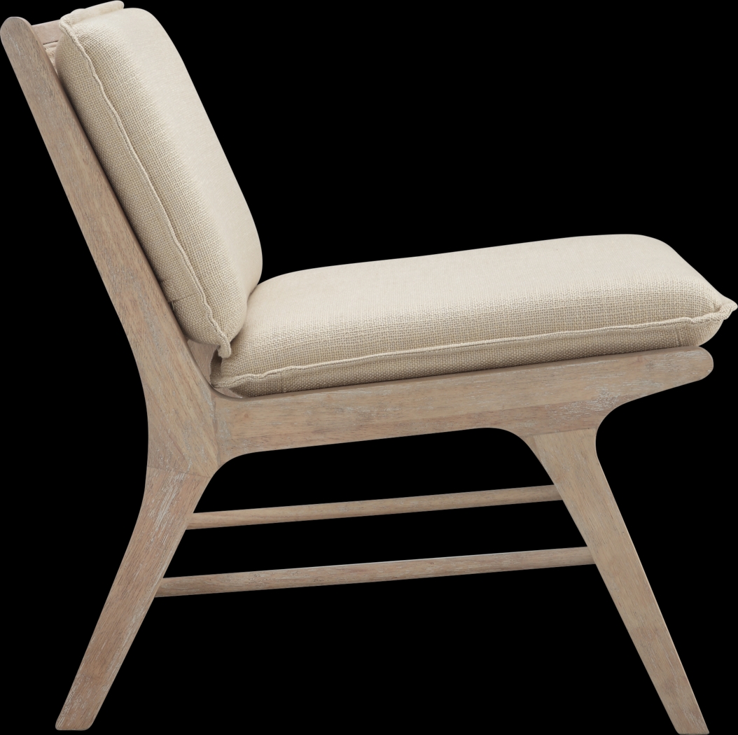 Callanish Beige Accent Chair - Thumbnail - Image 3