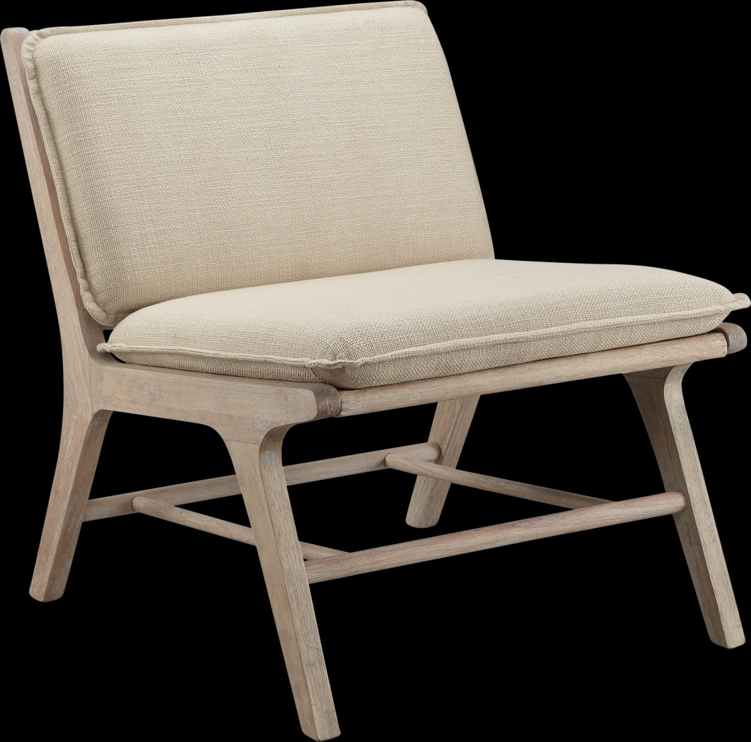 Callanish Beige Accent Chair - Thumbnail - Image 1