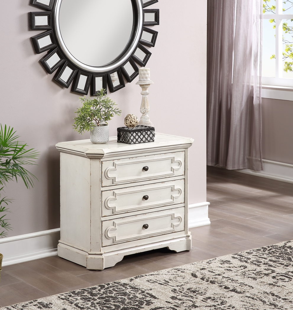 Calleigh White Accent Cabinet - Thumbnail - Image 5