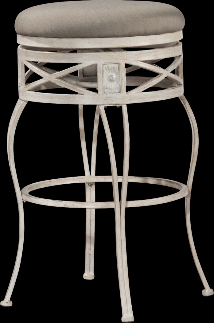 Callen Gray Swivel Barstool - Thumbnail - Image 1