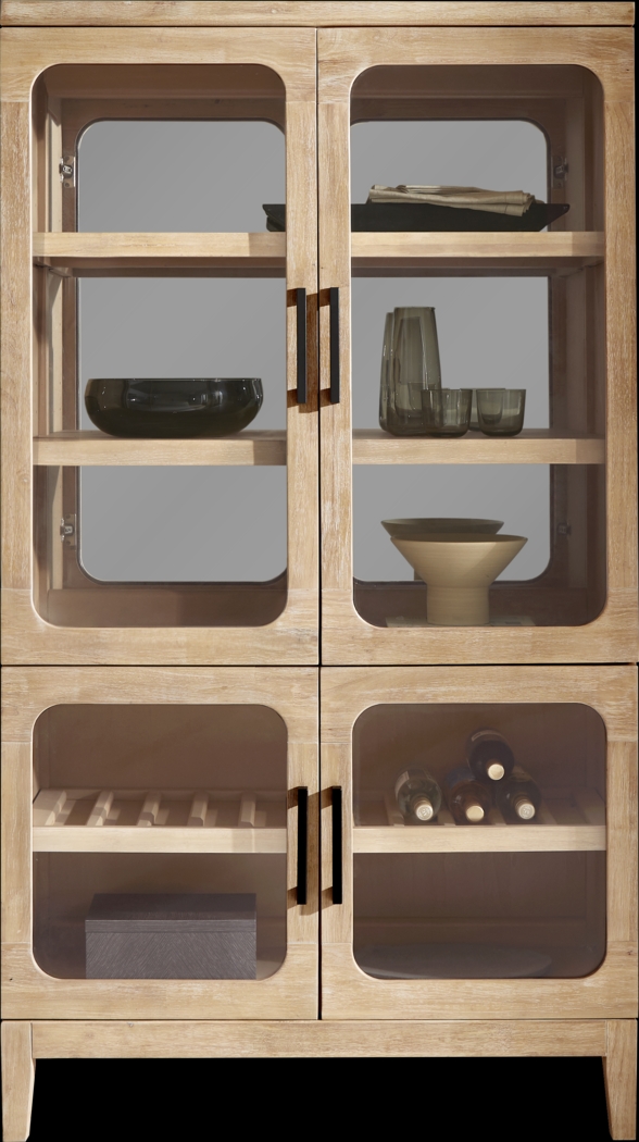 Callen Way Beige China Cabinet - Thumbnail - Image 2