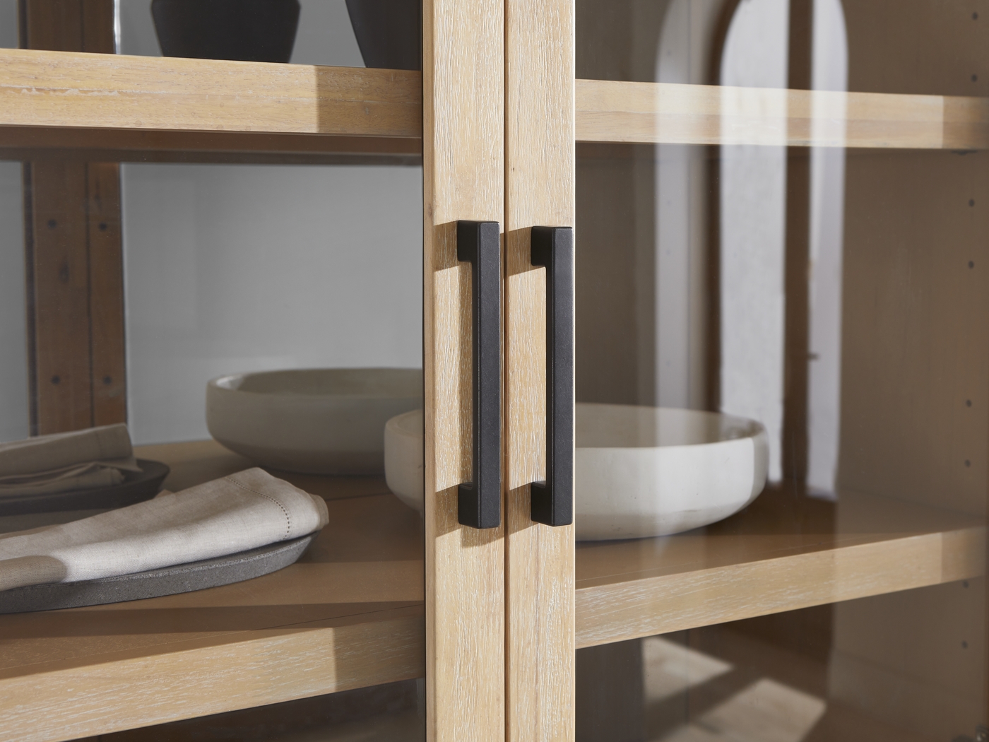 Callen Way Beige China Cabinet - Thumbnail - Image 3