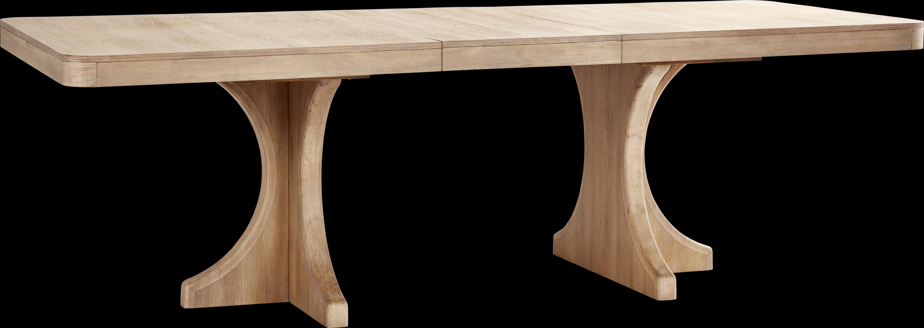 Callen Way Beige 5 Pc Trestle Dining Room with Side Chairs - Thumbnail - Image 3