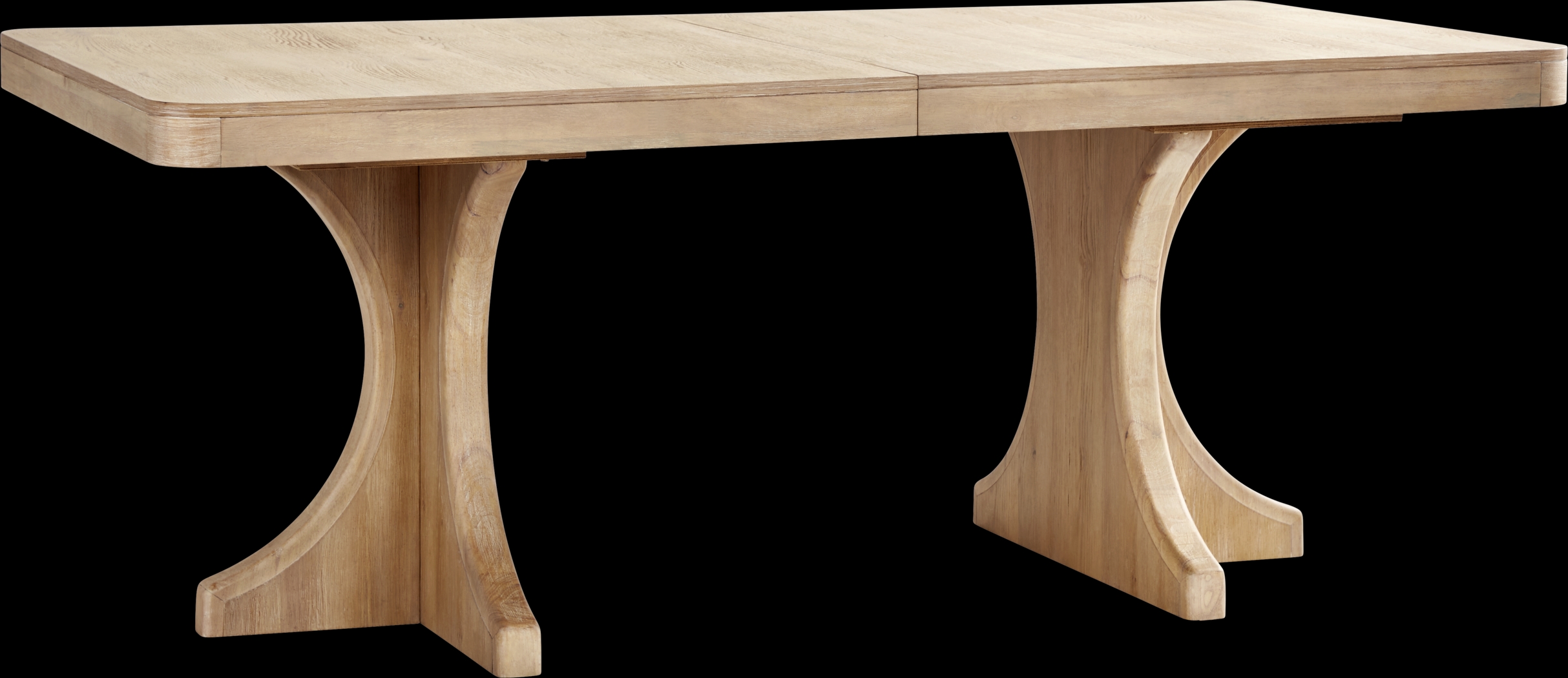 Callen Way Beige 5 Pc Trestle Dining Room with Side Chairs - Thumbnail - Image 2