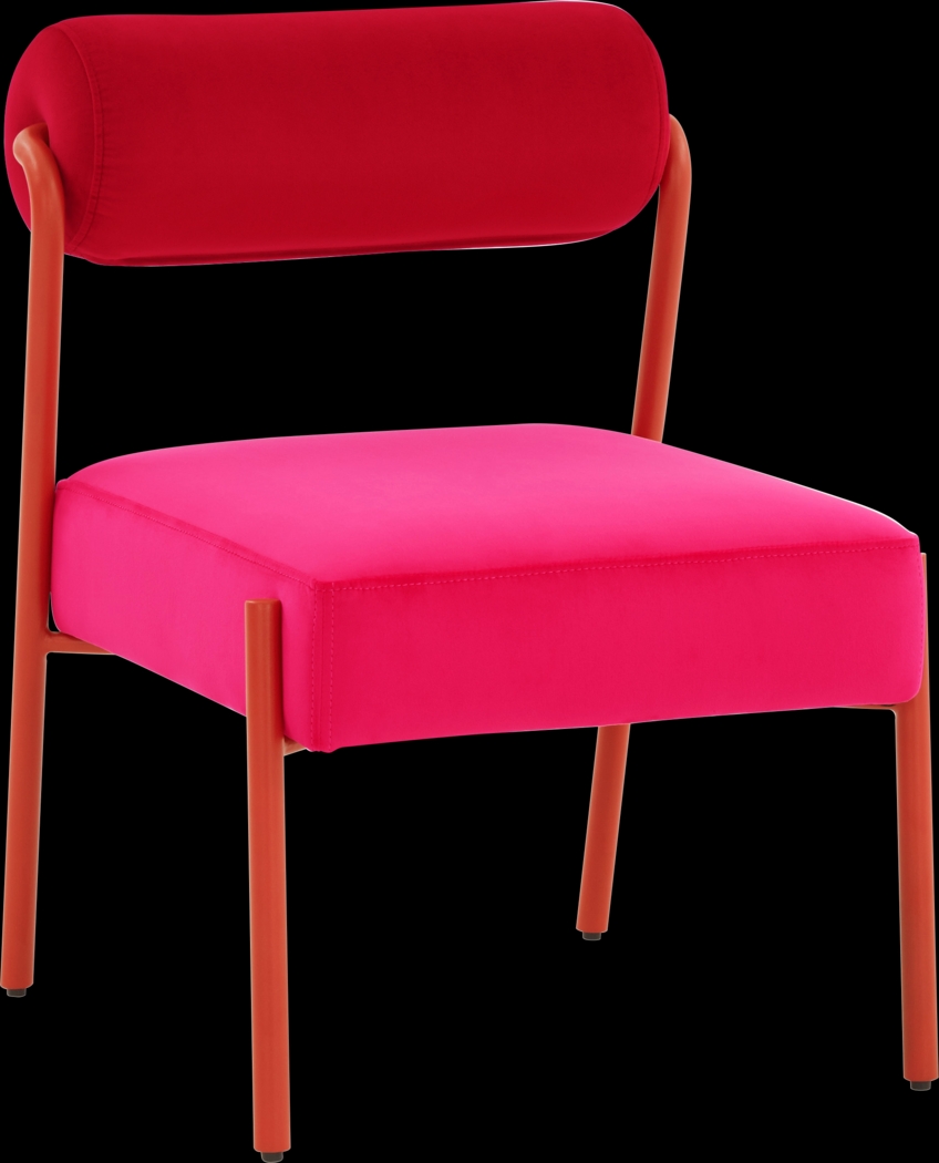 Callery Pink Accent Chair - Thumbnail - Image 1