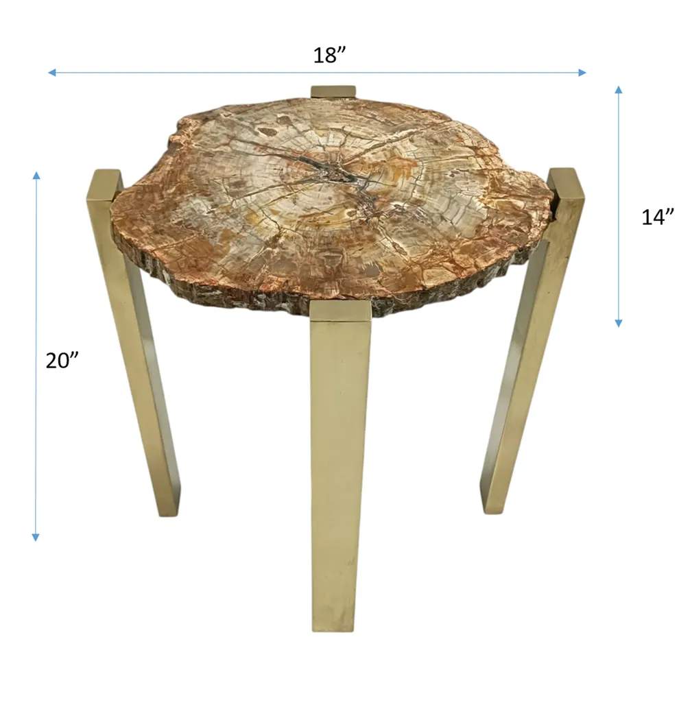 Callian Gold Accent Table - Thumbnail - Image 7