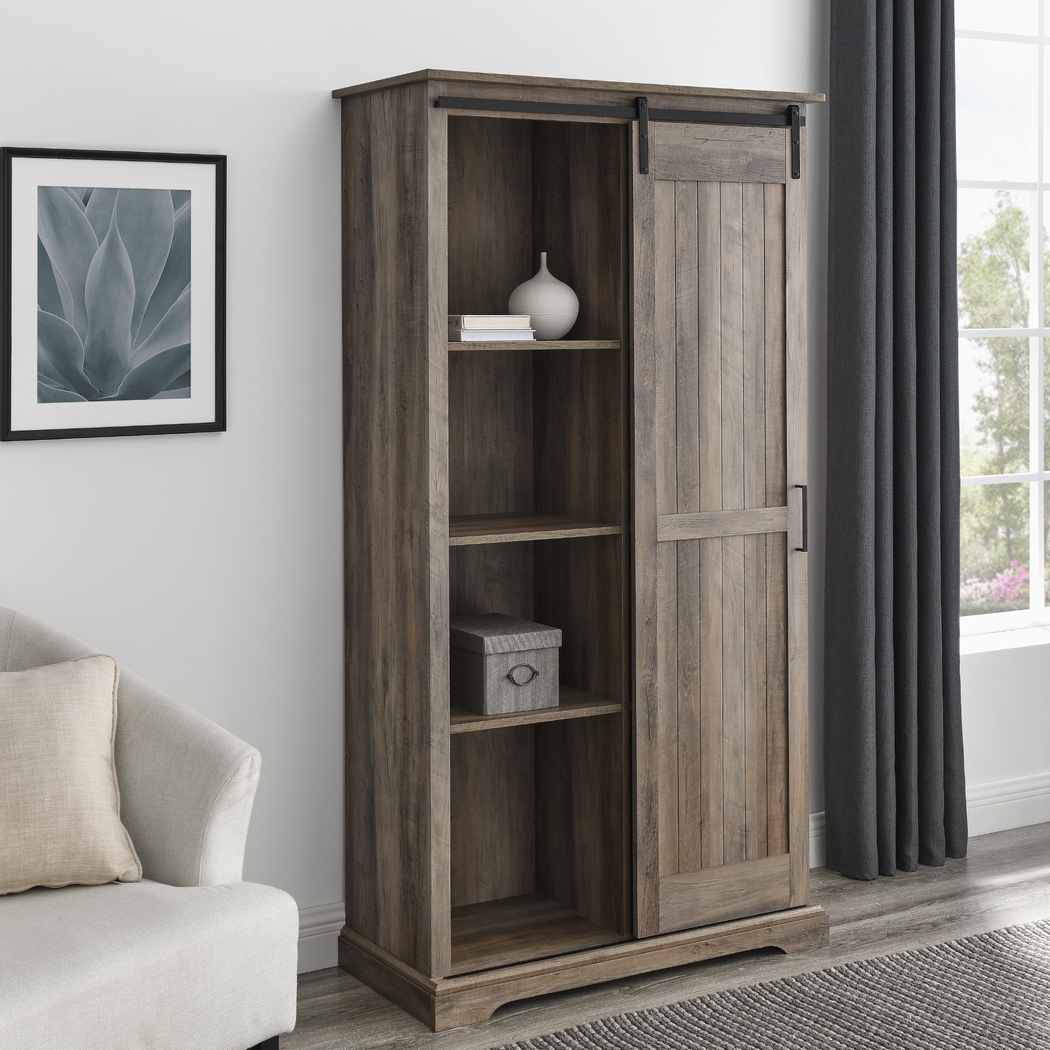Callingwood Gray Accent Cabinet - Thumbnail - Image 2