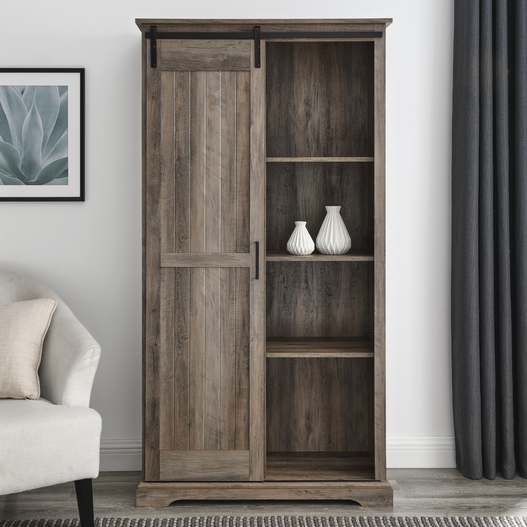 Callingwood Gray Accent Cabinet - Thumbnail - Image 3